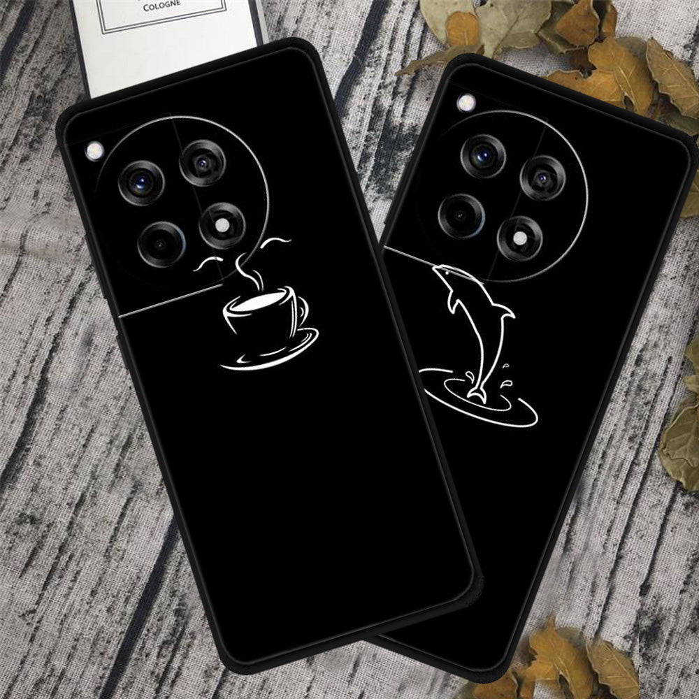 For OnePlus Ace 3 5G / 12R 5G Shockproof Case Linear Pattern Printing TPU Phone Cover For OnePlus Ace 3 5G / 12R 5G Shockproof Case Linear Pattern Printing TPU Phone Cover